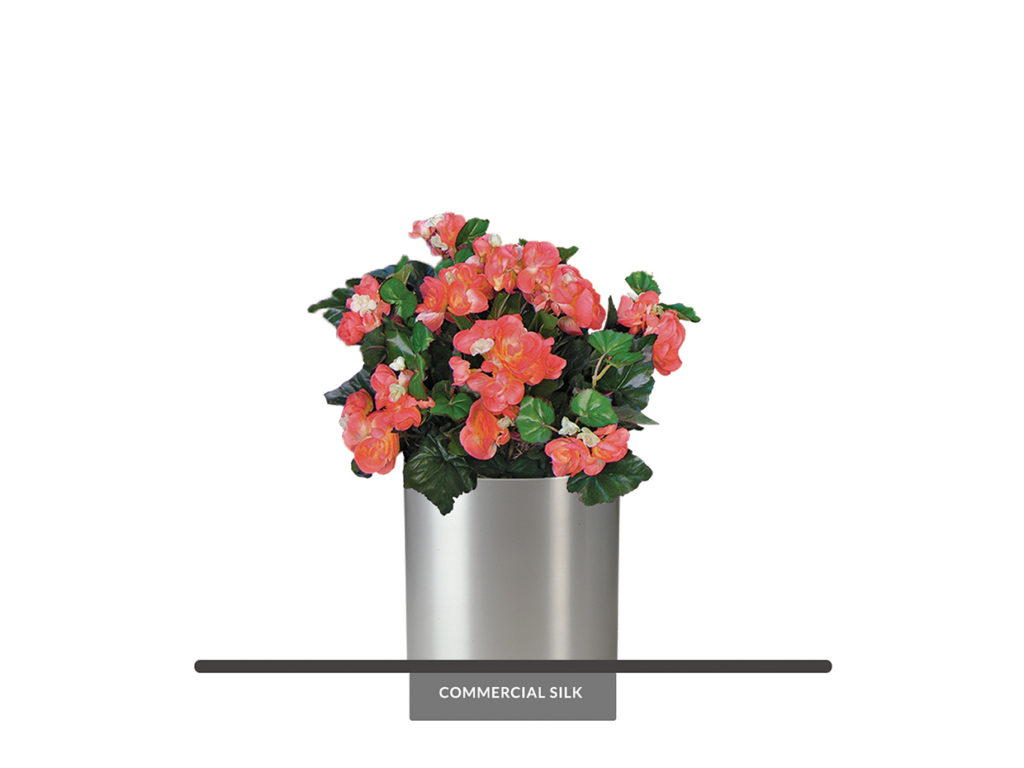 Artificial Begonias Plant