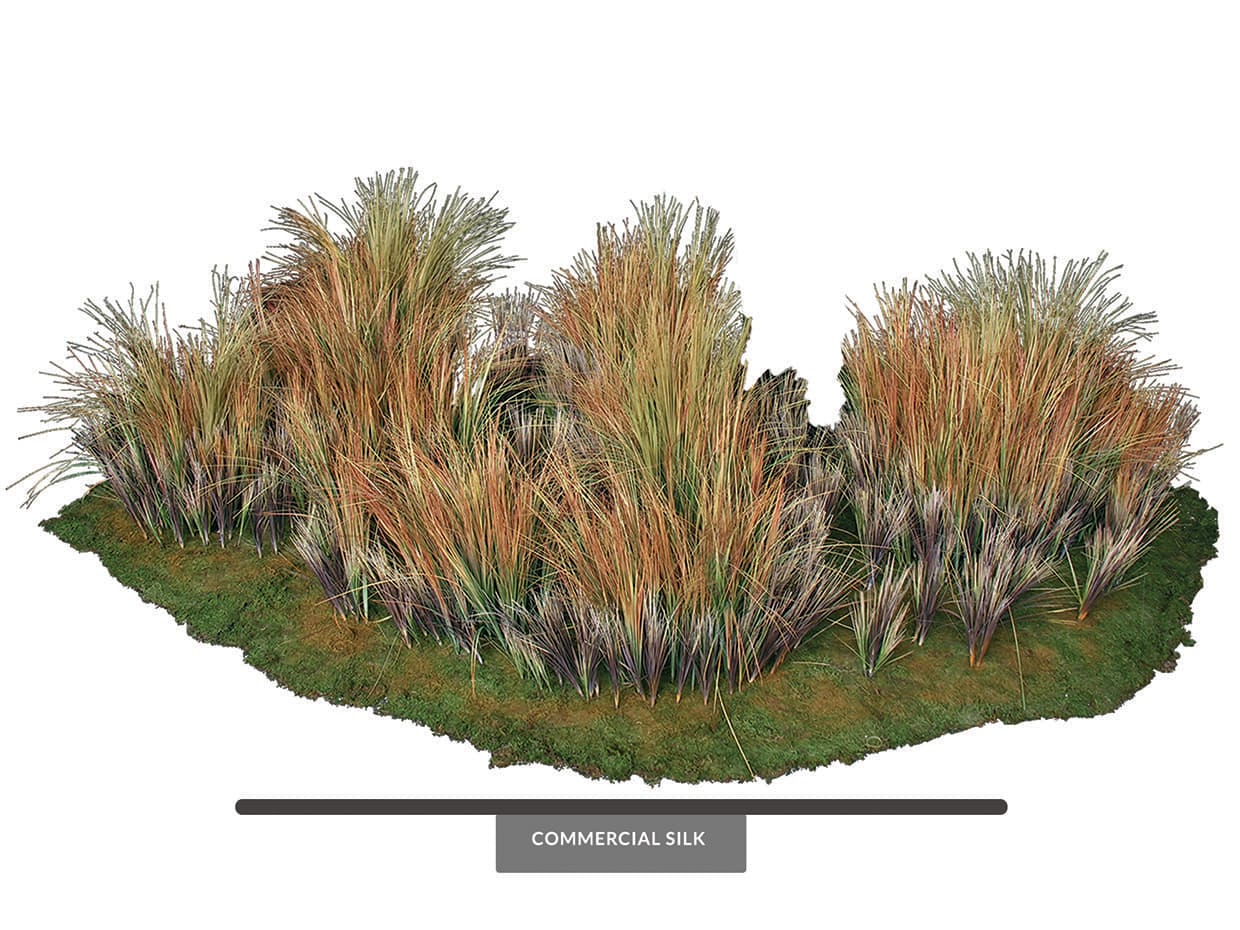 Artificial Prairie Grass Landscaping