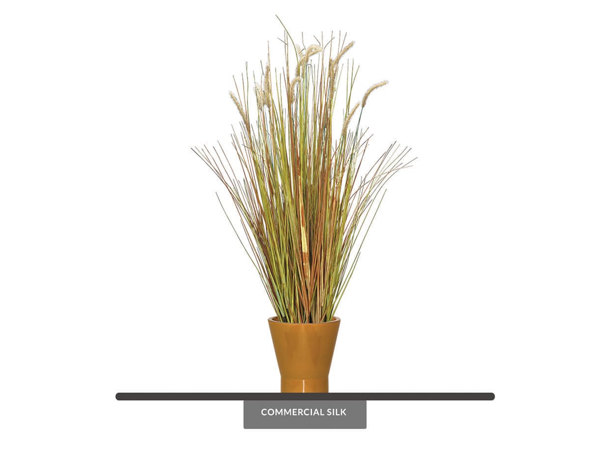 Artificial Meadow Foxtail Grass Plant - Faux Grasses | Commercial Silk