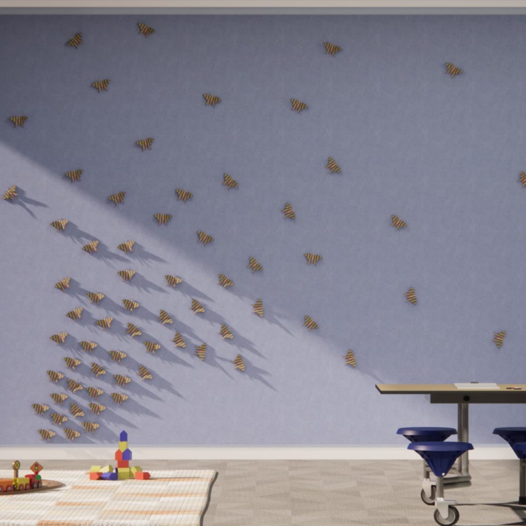 Butterfly 3d Wall Art Panel