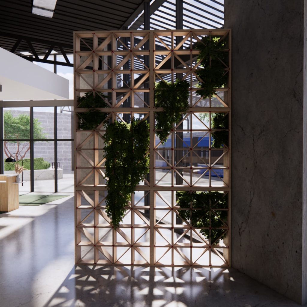 Dried Mud Natural Green Wall