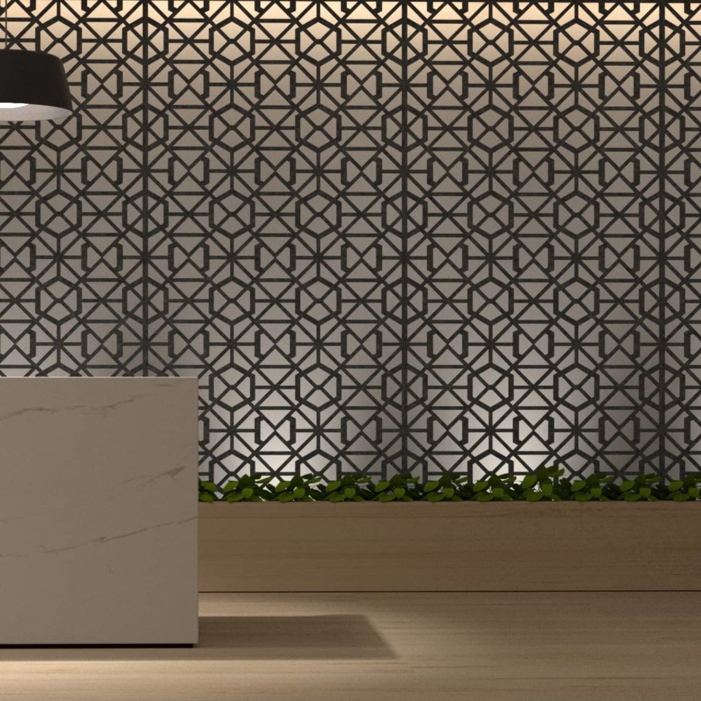 Jungle Beam Backlit Wall Panel