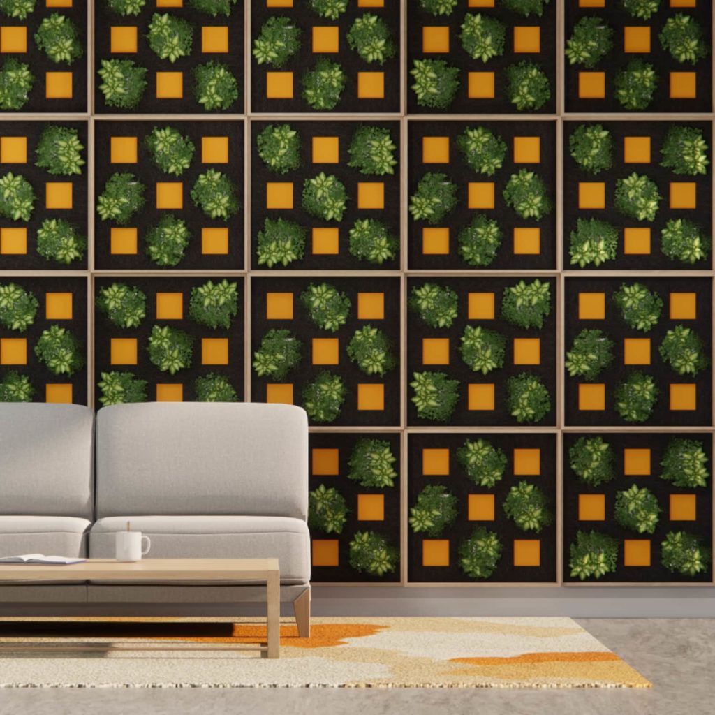 Pacaya Faux Greenery Wall