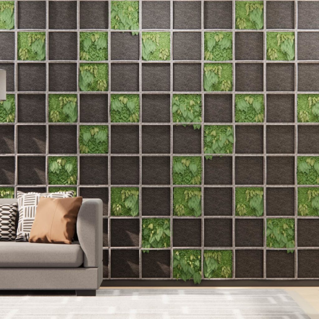 Green Tray Wall Backdrop