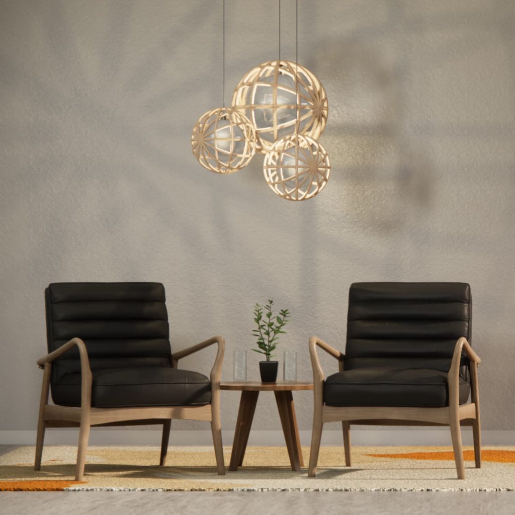 Rope Ball Hanging Light