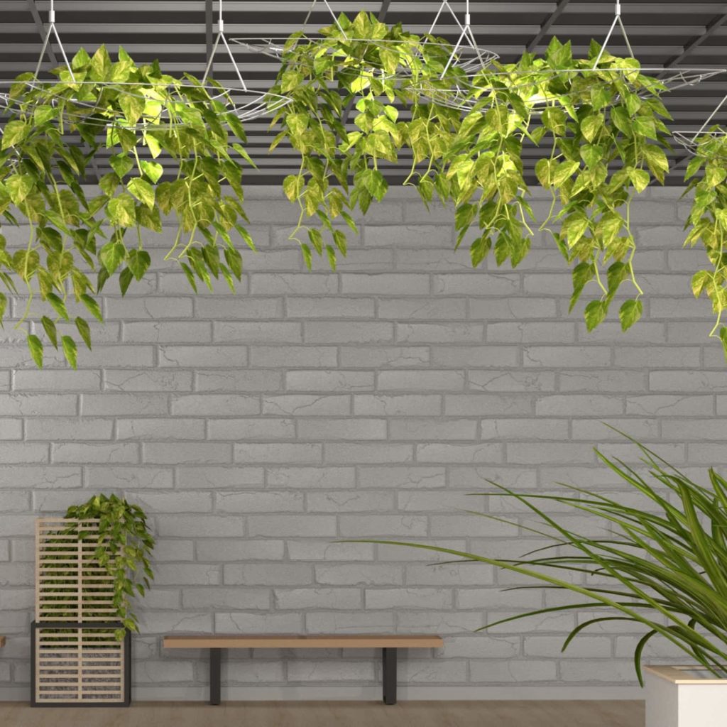 Screen Leaf Hanging Vines Decor