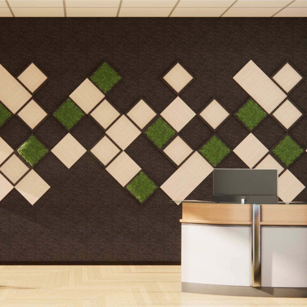Patio Tile Green Wall