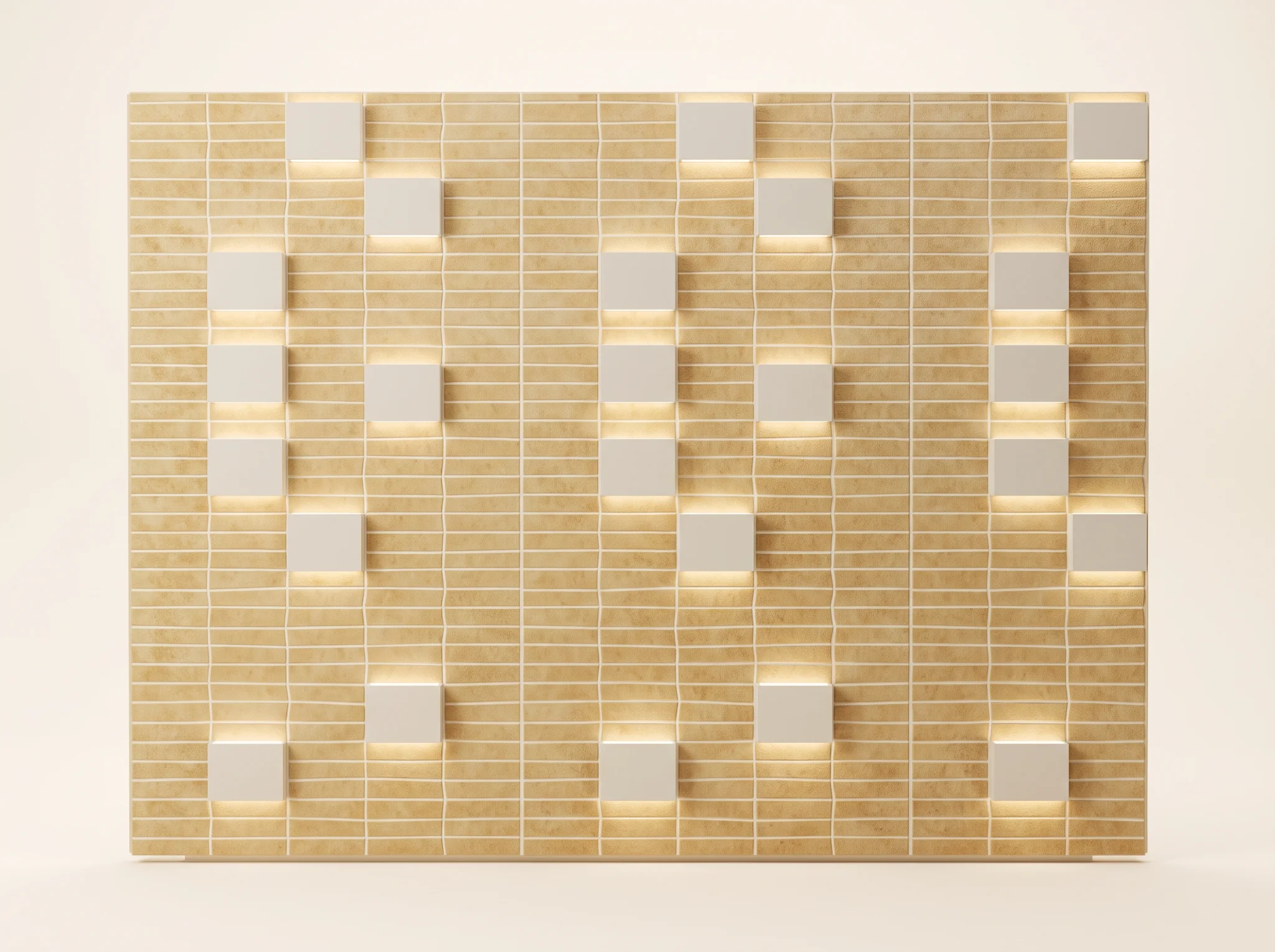 Washed Off Felt Wall