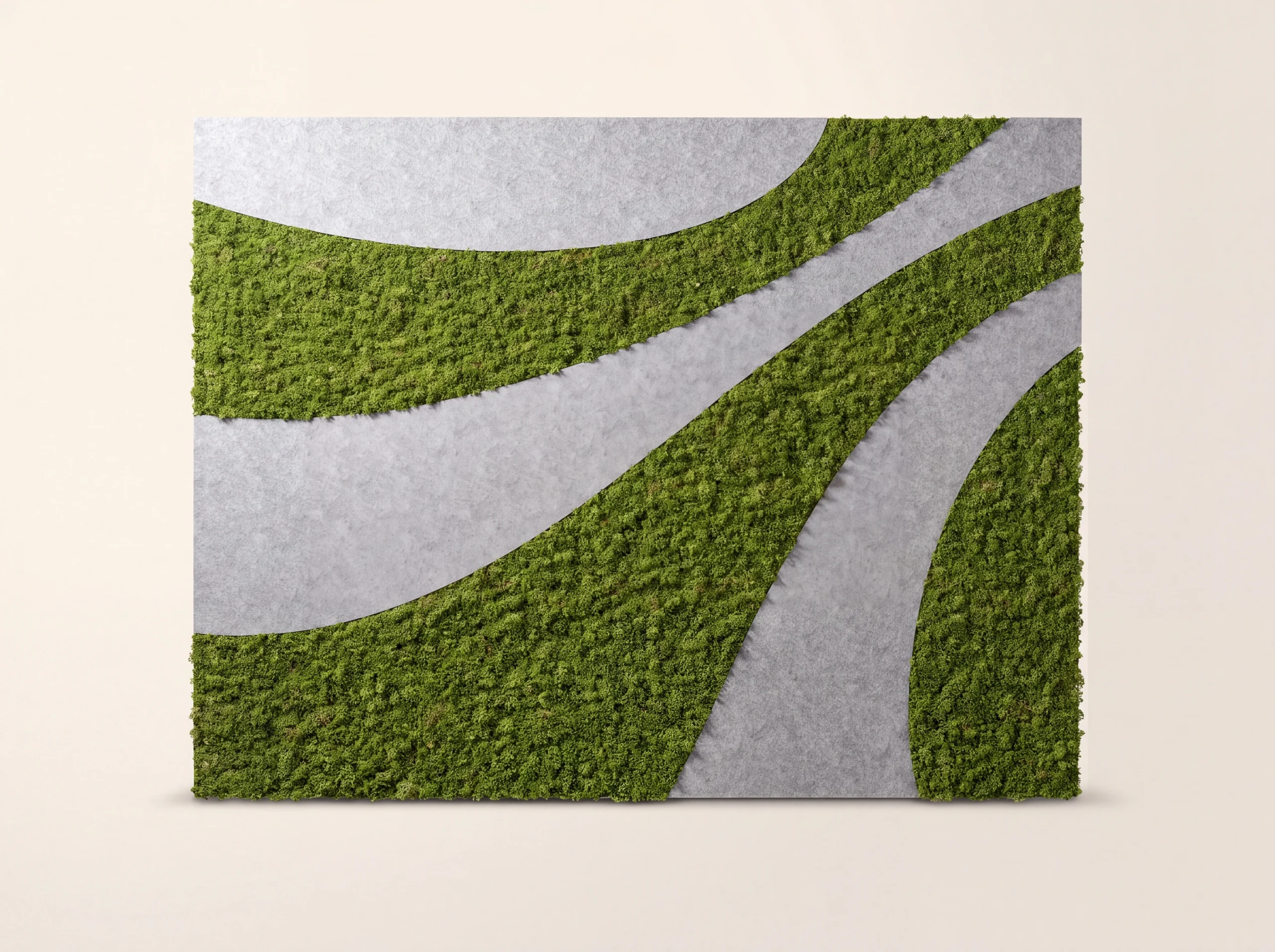 Swirl Felt Wall Covering