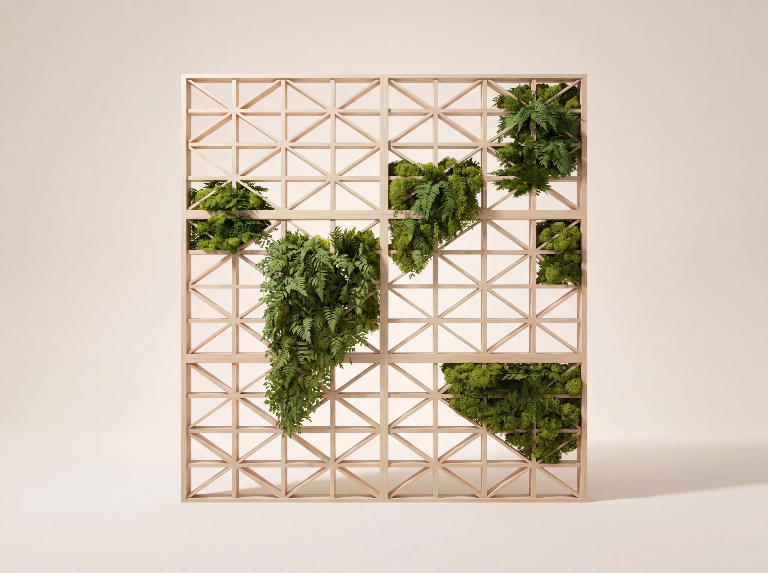 Dried Mud Natural Green Wall