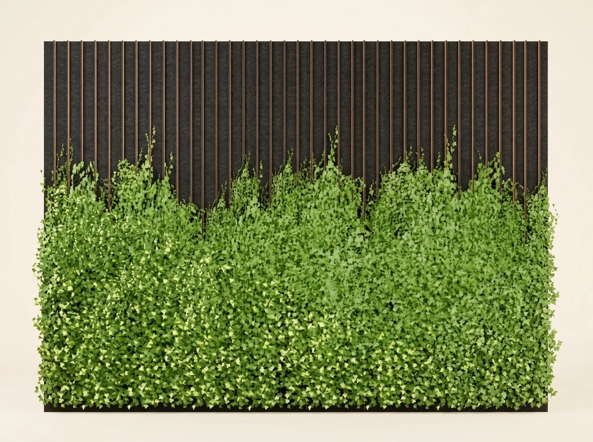 Cool Rain Greenery Wall