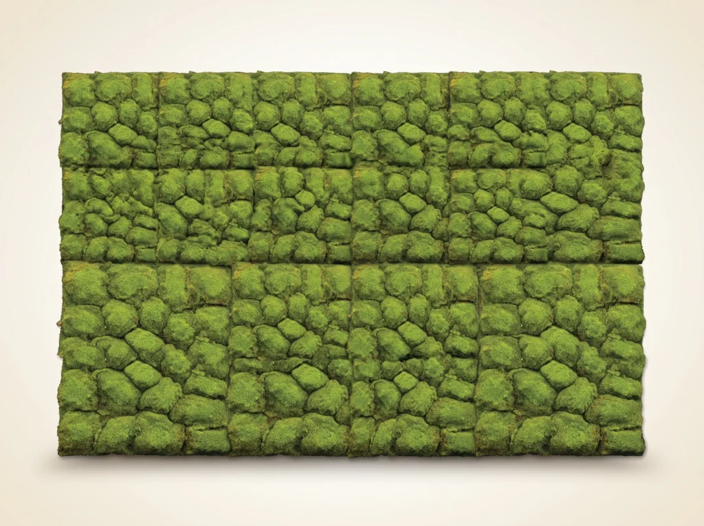 Artificial Green Mood Moss Sheets