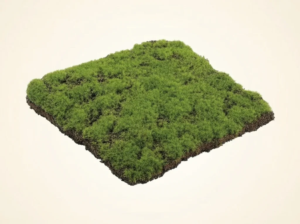 Artificial Fluffy Moss Sheets