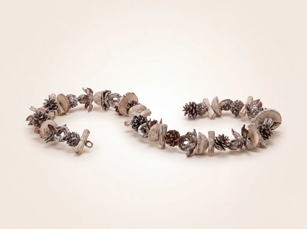 Preserved Bleached Garland