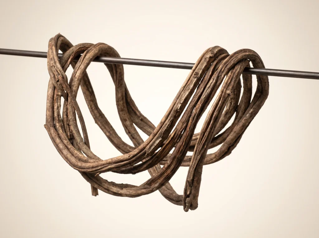 Thick Preserved Coil Vines