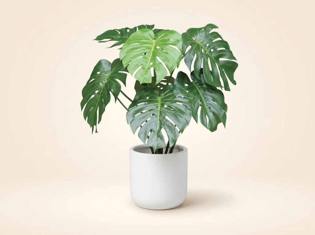 Faux Split Leaf Philodendron Plant