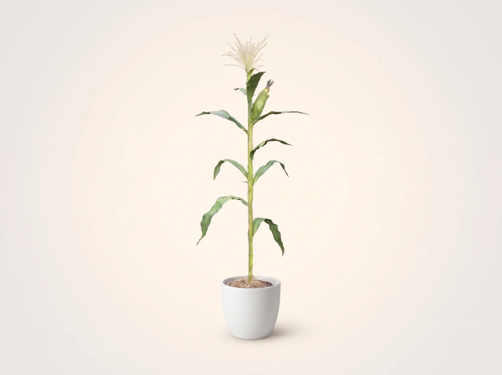 Artificial Corn Stalk Plant