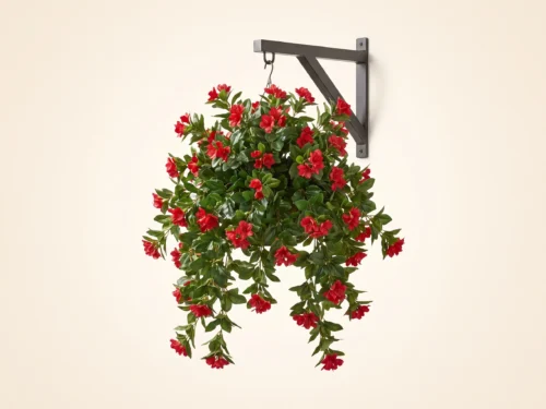 Artificial Azalea Hanging Basket ID# AZA422B+