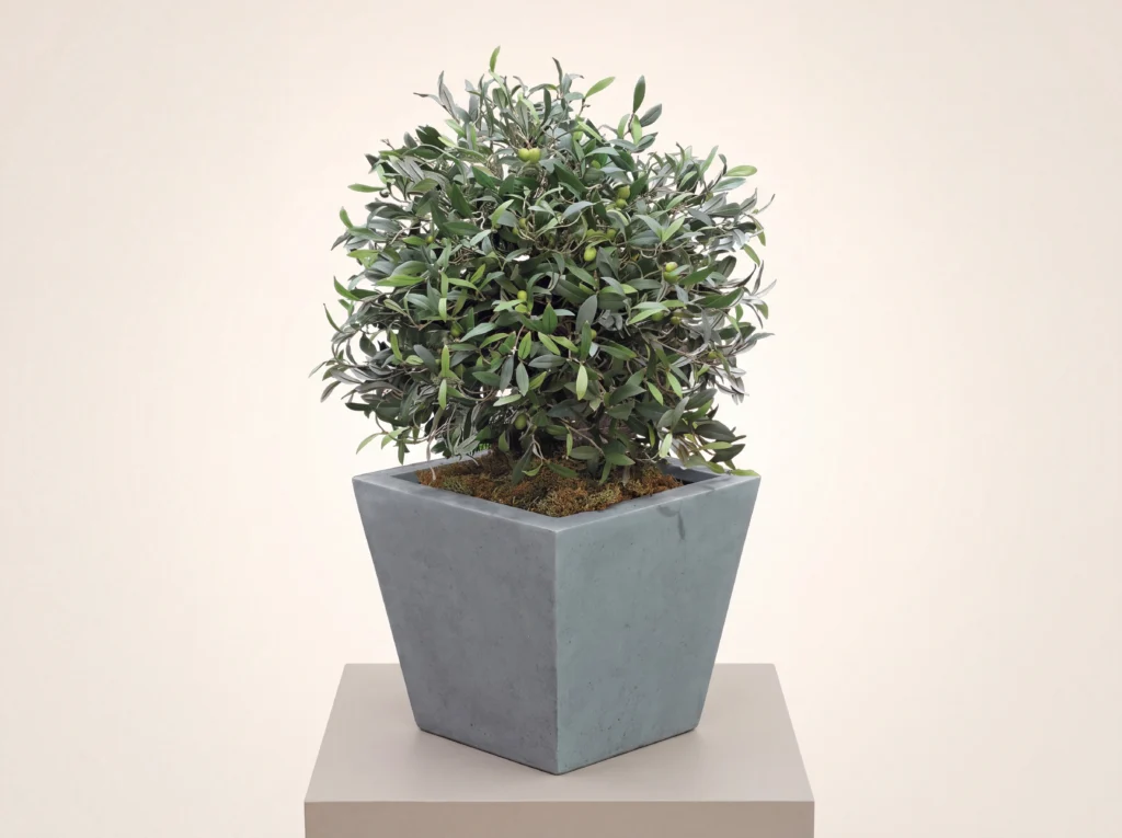 Artificial Mediterranean Olive Tree Topiary Ball