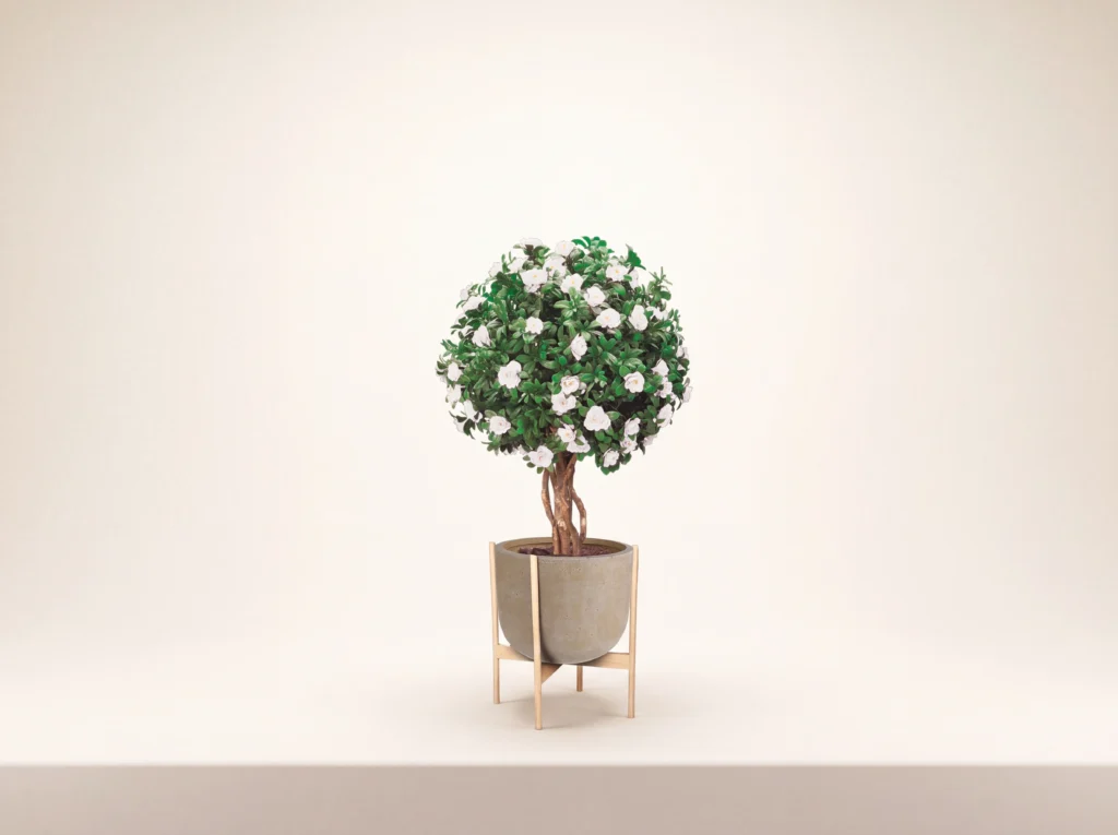 Artificial Azalea Ball Topiary Outdoor