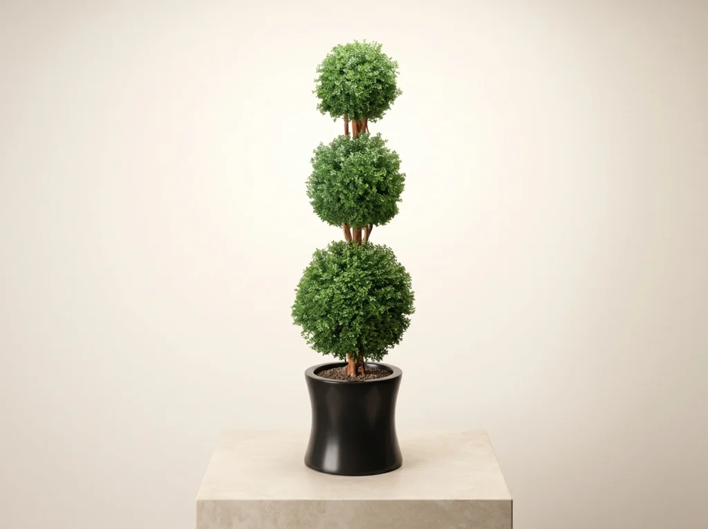 Faux Boxwood Topiary Balls
