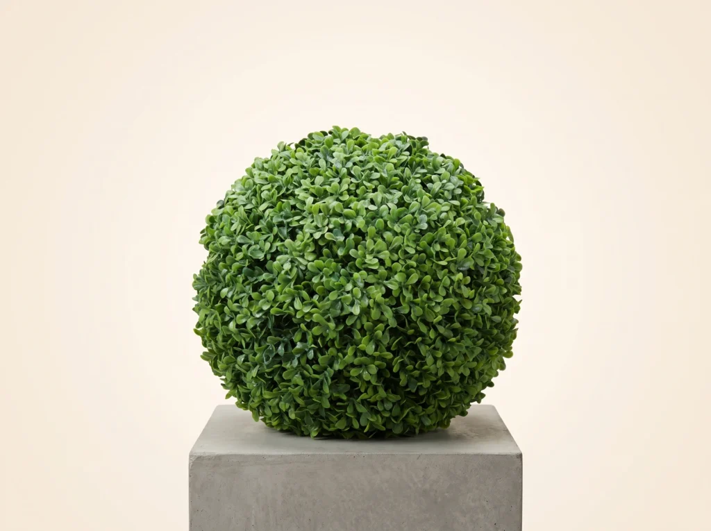 Artificial Boxwood Topiary Balls