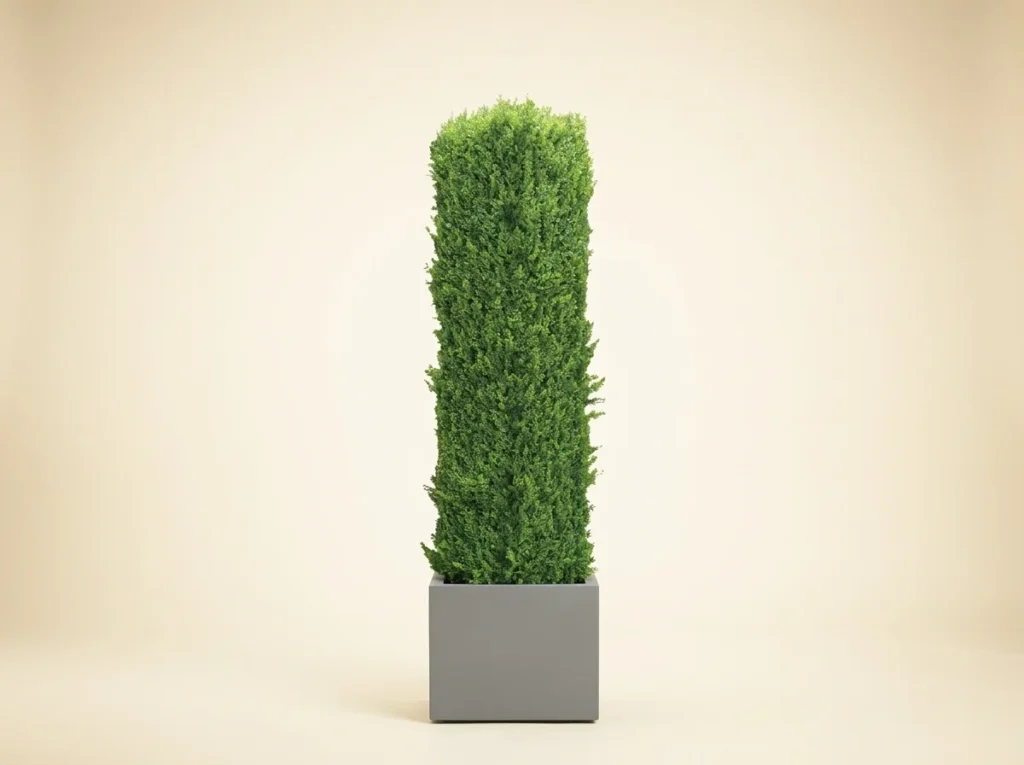 Artificial Juniper Topiary Column Outdoor