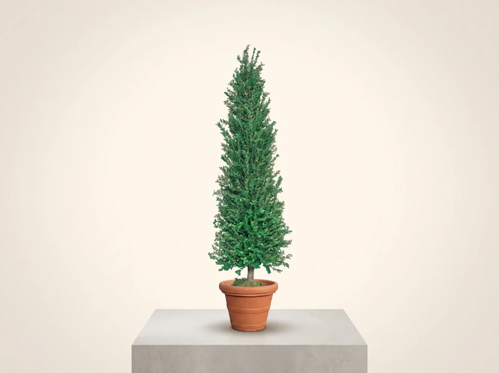 Artificial Privet Cypress Topiary Tree Outdoor