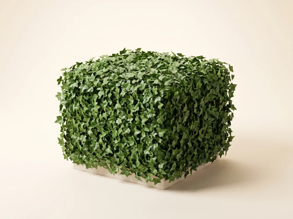 Artificial English Ivy Topiary Hedge Outdoor