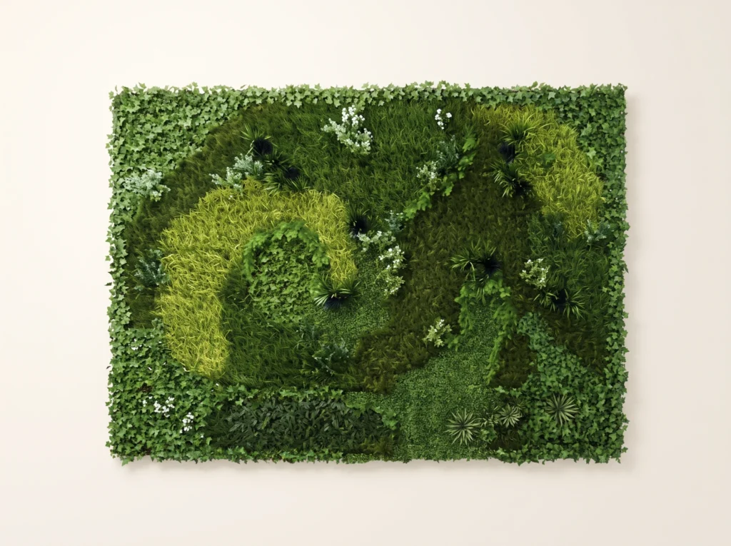 Fake Ivy Privacy Green Wall Panels Outdoor