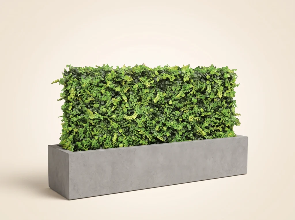 Faux Creeping Fig Ivy Hedge