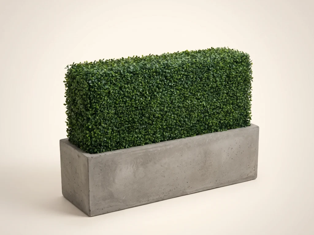 Artificial Littleleaf Boxwood Hedge