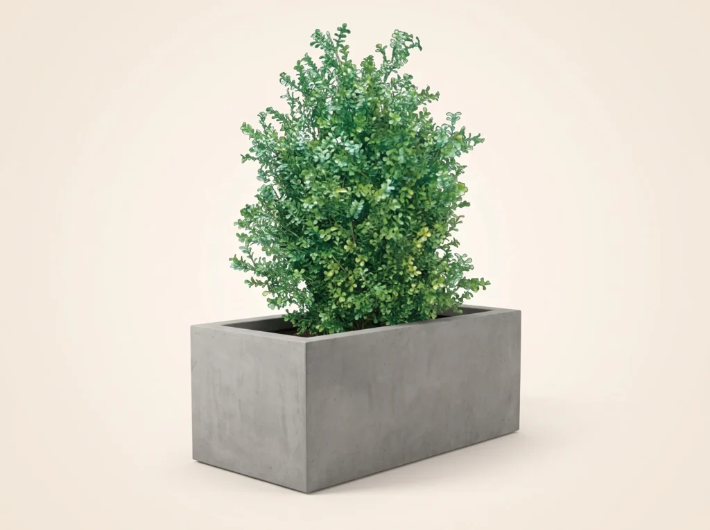 Fake Boxwood Bushes