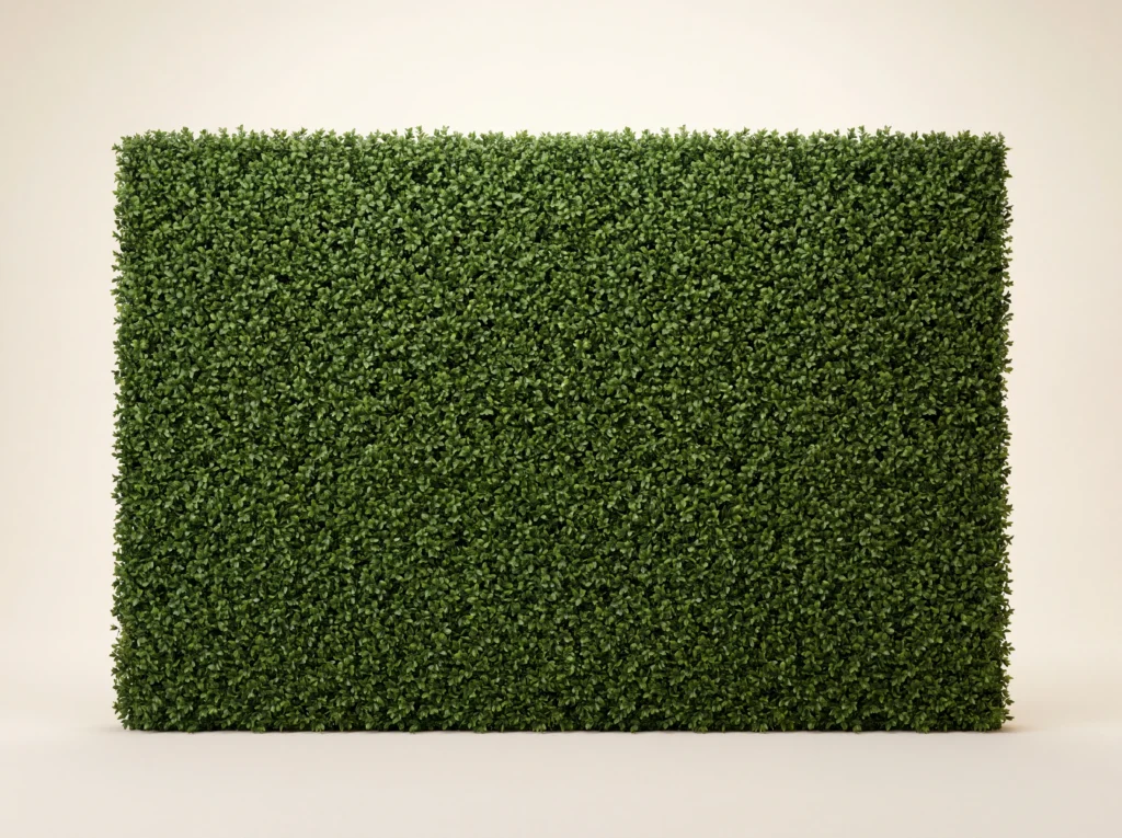 Artificial Boxwood Hedge Panels