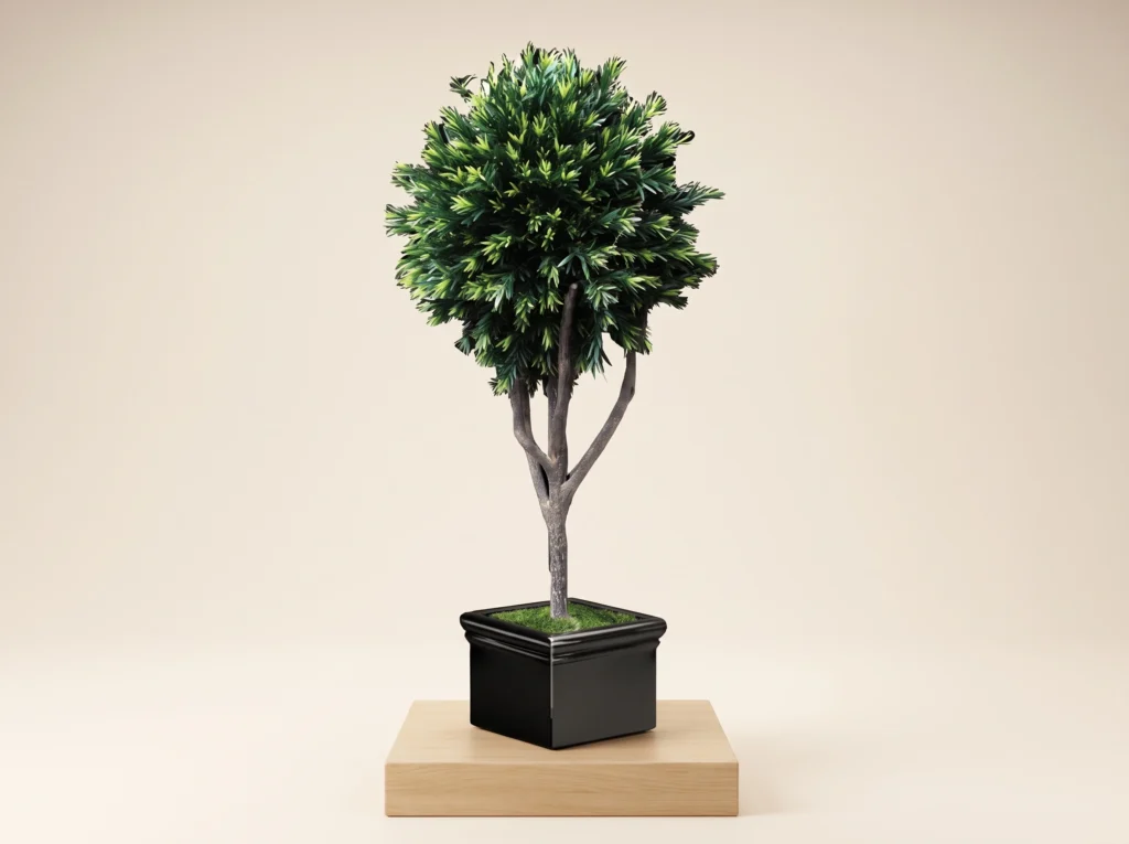 Artificial Podocarpus Topiary Balls