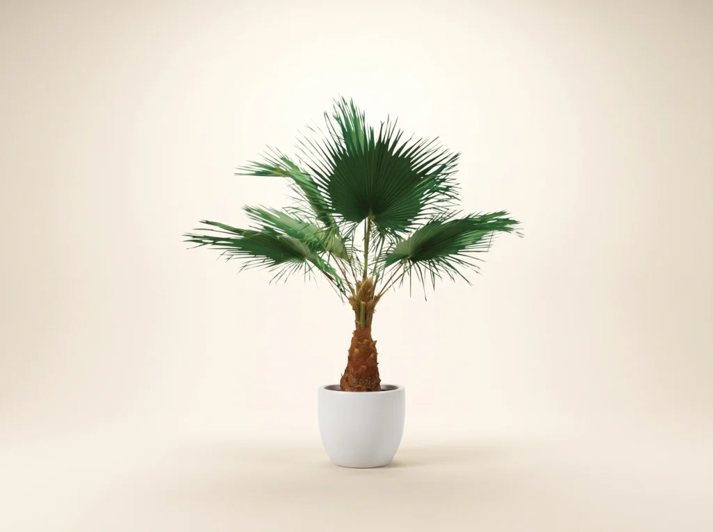 Artificial Fan Palm Tree