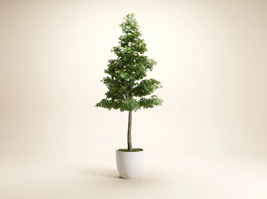 Artificial Pin Oak Tree