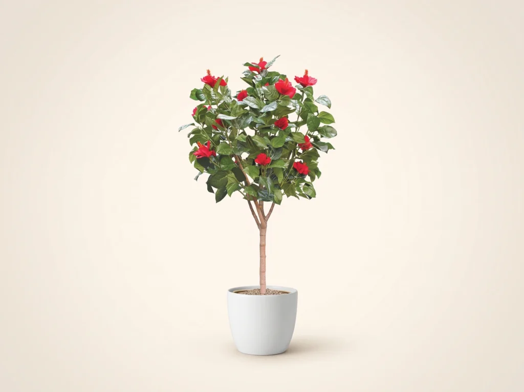 Artificial Hibiscus Tree